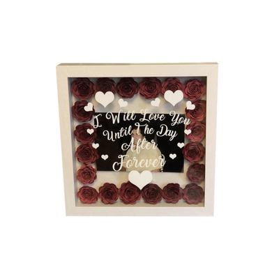 Flower Gift Packing Boxes Cardboard Boxe Flower Rose Box 20x20x5 Cm Size