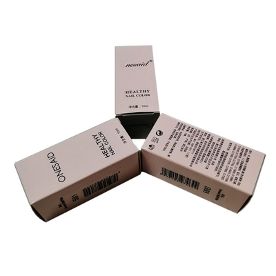 Recyclable Cardboard Makeup Packaging Boxes Two Layer Drawer Paper Box