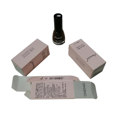 Recyclable Cardboard Makeup Packaging Boxes Two Layer Drawer Paper Box