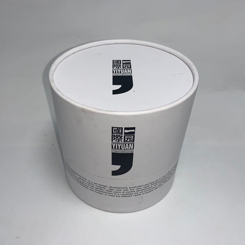 Kraft Paper Cylinder Cardboard Box Eco Friendly Paper Tube Packaging