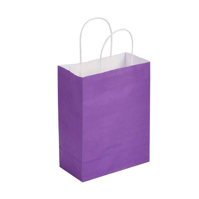 Guter Preis Biologisch abbaubare Kraftpapiertüte, plastikfreie Verpackungsalternative, ideal für Weihnachtsgeschenkverpackungen und Einzelhandelsanwendungen Online
