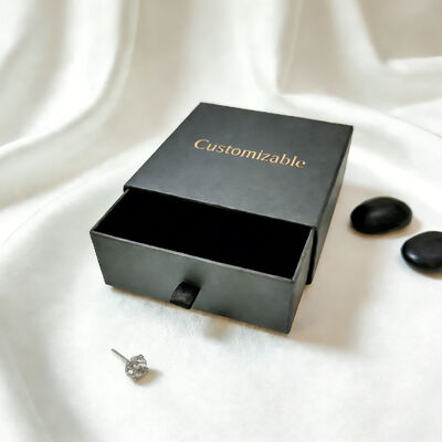 Guter Preis Schmuckpapierbox mit individuell gestalteten Schubladen-Stil-Schichtfächern und weichem Samtfutter zum Schutz von Halsketten, Ringen und Ohrringen Online