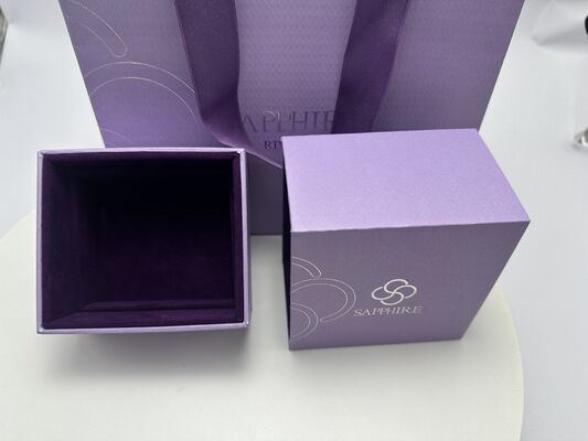 Guter Preis Schmuckpapierbox mit beschichtetem Kunstdruckkarton und weichem Samtfutter mit Schubladendesign zur Schmuckaufbewahrung und als Geschenk Online