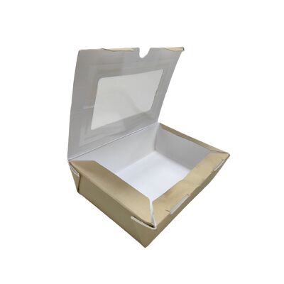 Guter Preis Papierbox mit Lebensmittelpapier 4 Farbdruck Matte Lamination und anpassbare Druckschneidungsformfunktionen Online
