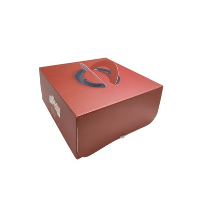 Guter Preis Strapazierfähige Paketpapierbox mit matter Laminierung, dickem weißem Karton, sauberer Schnitt, staubdicht und ölbeständig, perfekt für die Verpackung von Geburtstagstorten Online