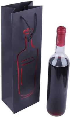 Guter Preis Einzelne Flasche personifizierte Wein-Geschenk-Taschen für Hochzeits-Geburtstags-Abendessen Online