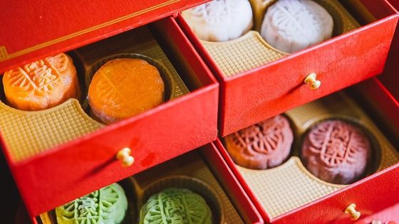 Guter Preis Des Plätzchen-Verpackenkasten-leichten Schlages CMYK 4 Farbspitzen-Geschenk harter eleganter Mooncake-Kasten Online