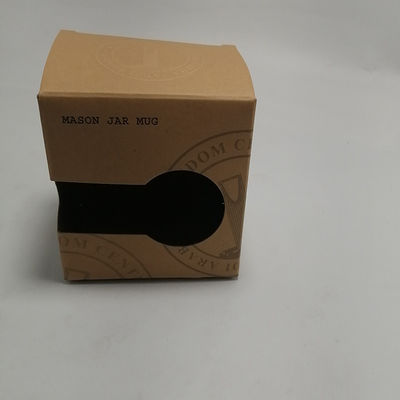 Guter Preis Verpackenkasten des Kraftpapier-700gsm für keramische Schalen-Geschenkbox mit Fenster Online