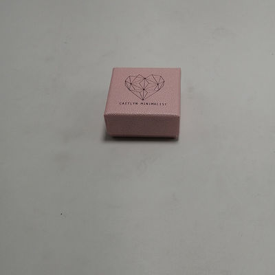 Guter Preis Schmuck-Packpapier-Kasten-Rosa-Fantasie-steife Geschenkbox-weißes Brett nach innen Online