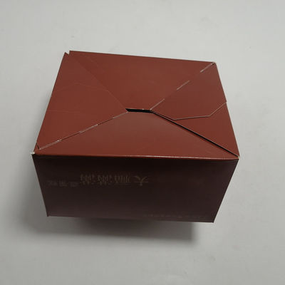 Guter Preis Fertigen Sie Kuchen-Kraftpapier-Geschenkboxen des Druckpackpapier-Kasten-300gsm besonders an Online