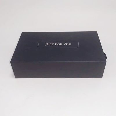Guter Preis Papierschmuck-Geschenkbox-schwarzer Fach-Kasten Offest, das 2mm Stärke druckt Online