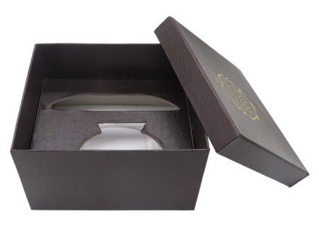 Guter Preis Sprungs-fertigen beständiger Packpapier-Kasten Brown/weißen Deckel und niedrigen Kasten besonders an Online