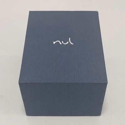 Guter Preis Eleganter Schmuck-Verpackenkasten-graue Farbe, kundenspezifisches Schmuckkästchen-Verpacken Online