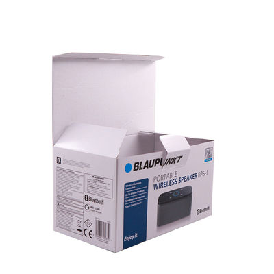 Guter Preis Weißes Farbwellpappe-Kasten-elektronisches Bauelement verpackt CMYK-Drucken Online