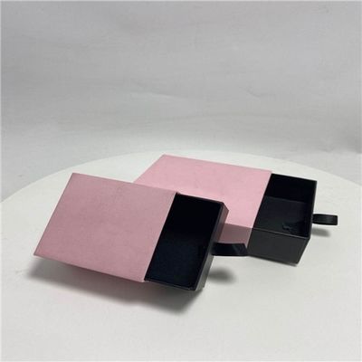 Guter Preis Die handgemachte Prägung machen rosa Rechteck Schmuck-Verpackenkasten in Handarbeit Online