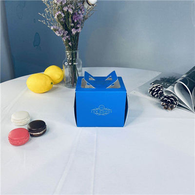Guter Preis Logo Customized Portable Cake Cardboard-Kasten für Speicher-Gebäck Online