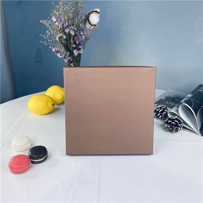 Guter Preis Luxustragbarer Nachtisch-Verpackenkästen quadrat-Browns Online